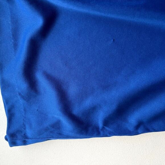 Frederick's of Hollywood RARE Women Size XS Embroidered Deep V-Neck Blue Whit - Picture 11 of 15